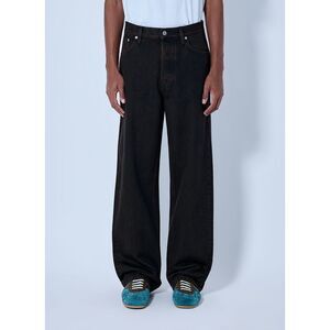 Dries Van Noten Men Pine Denim Jeans